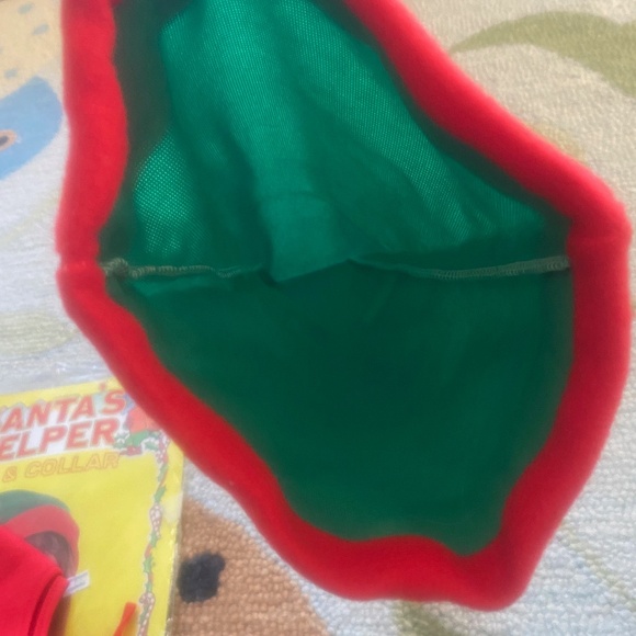 VTG I 1995 I Santa's Helper Hat & Collar - Picture 10 of 16